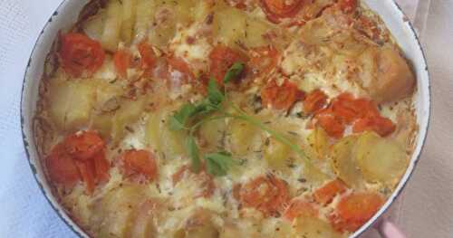 Gratin de pommes de terre & carottes