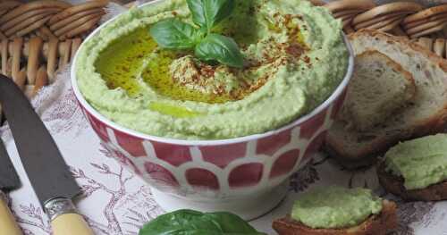 Houmous aux petits pois