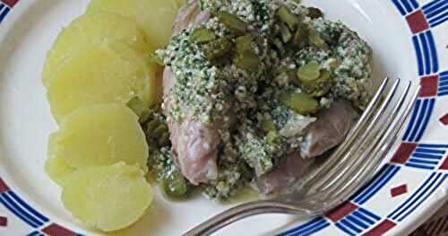 Jarret de porc frais vinaigrette