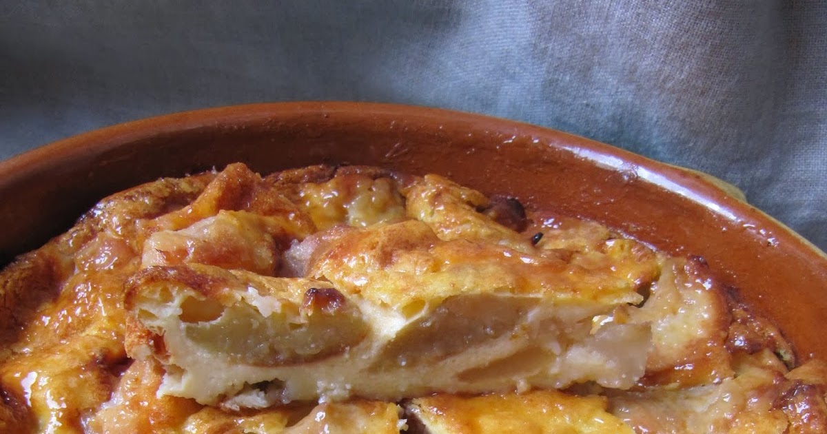 Le cigalet ou clafoutis aux pommes caramélisées 