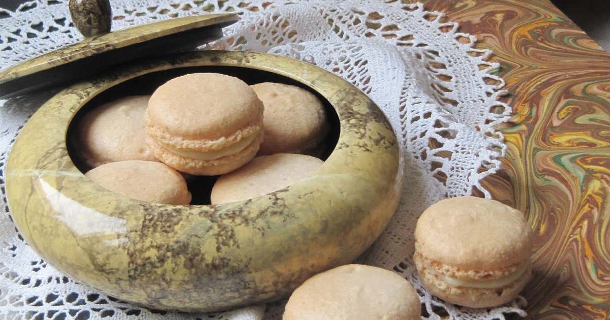 Macarons à la fleur d'oranger 