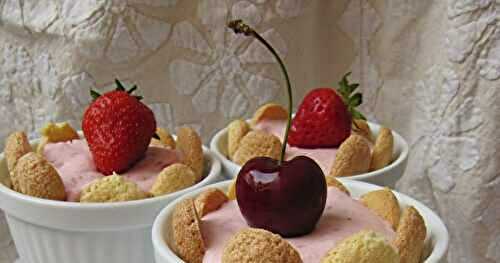 Mini charlottes aux fruits rouges