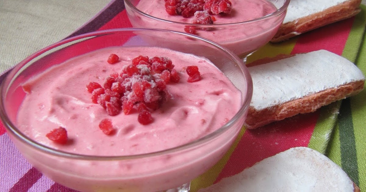 Mousse à la framboise