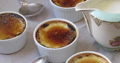 Oeufs au lait à la fleur d'oranger