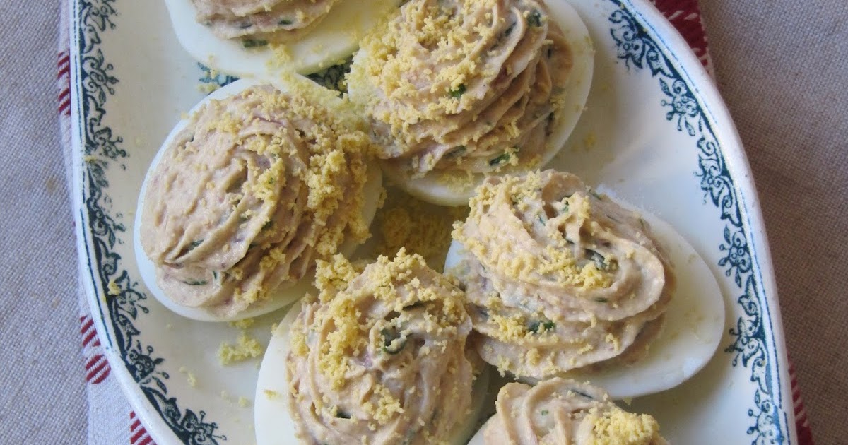 Oeufs mimosa aux sardines à l'huile