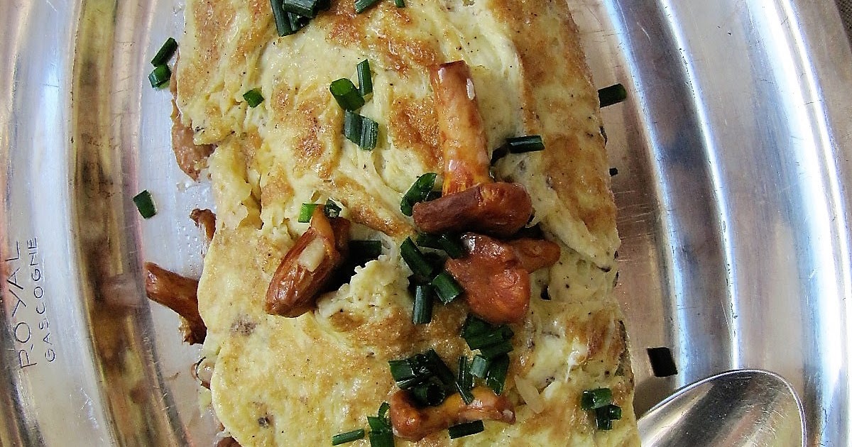 Omelette aux girolles & au comté