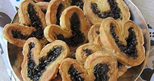 Palmiers à la tapenade 