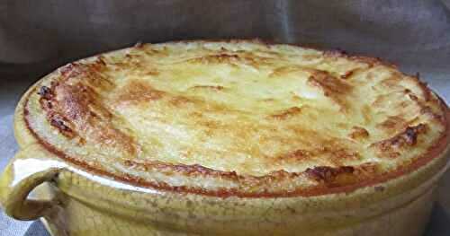 Parmentier de rillettes de canard