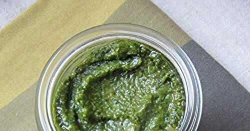 Pesto de basilic à la génoise