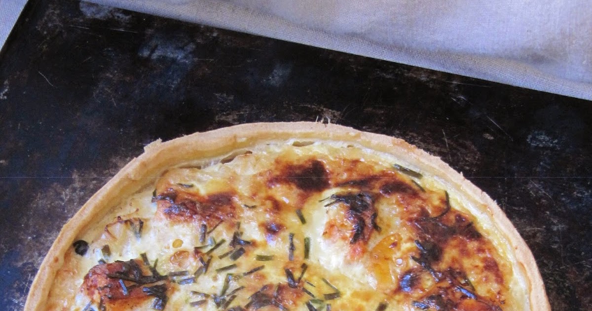 Quiche à la choucroute de la mer