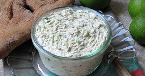 Rillettes de maquereaux au chèvre frais & au citron vert