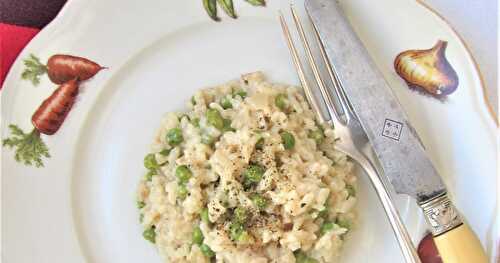 Risotto aux petits pois 