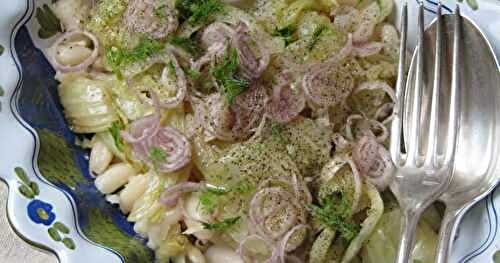 Salade de haricots blancs au fenouil 