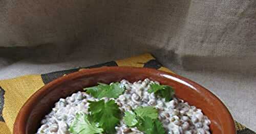 Salade de lentilles au cumin