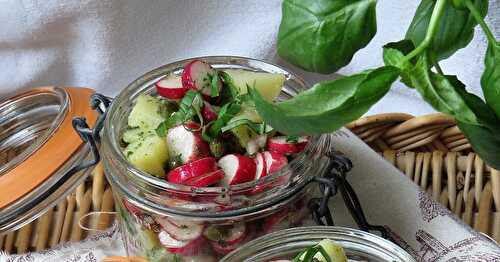 Salade de pommes de terre aux radis