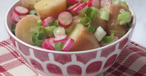 Salade de pommes de terre aux radis