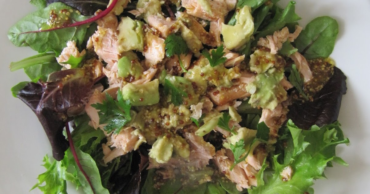 Salade de saumon & d'avocat