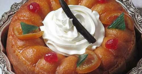 Savarin ou baba au rhum 