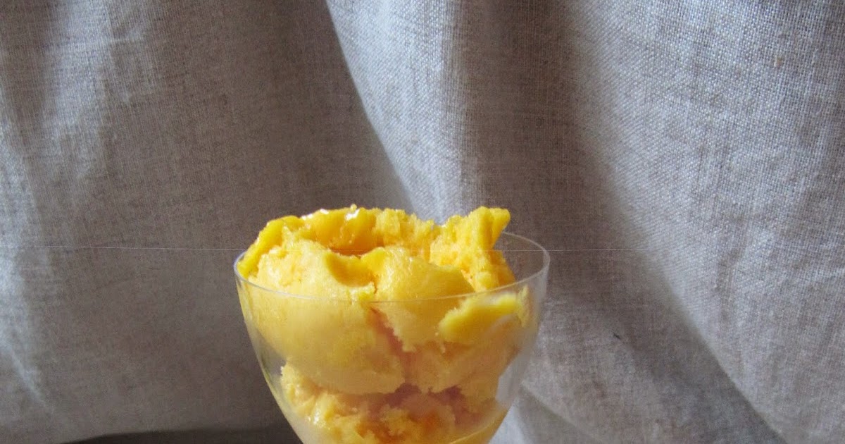 Sorbet mangue 