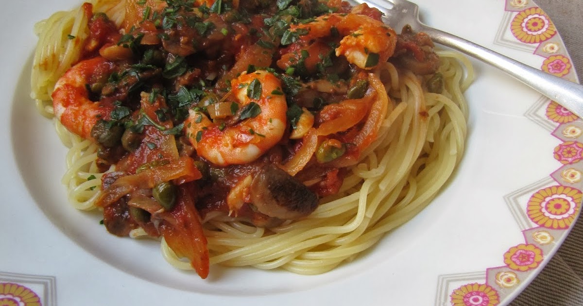 Sphagetti aux crevettes