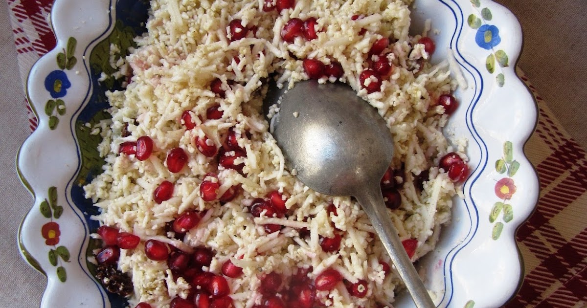 Taboulé de chou-fleur à la grenade