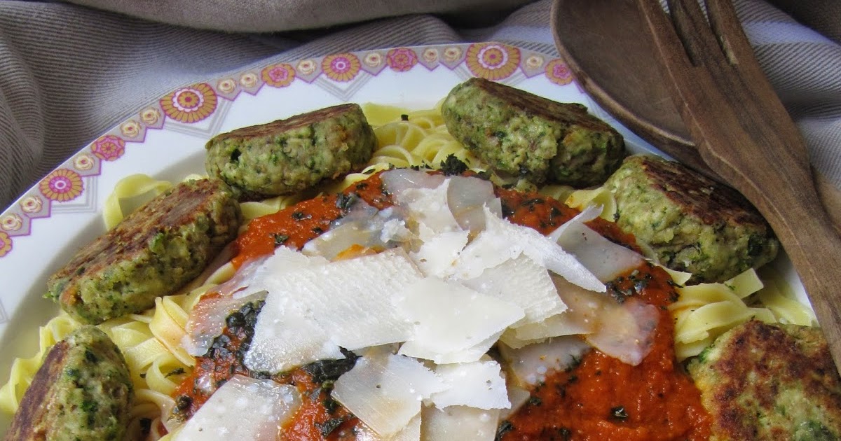 Tagliatelles aux croquettes de poulet 