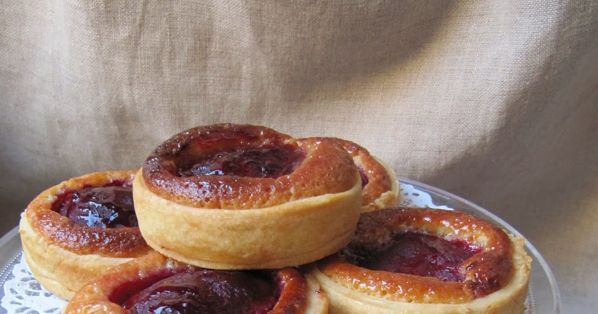 Tartelettes aux pêches de vigne 