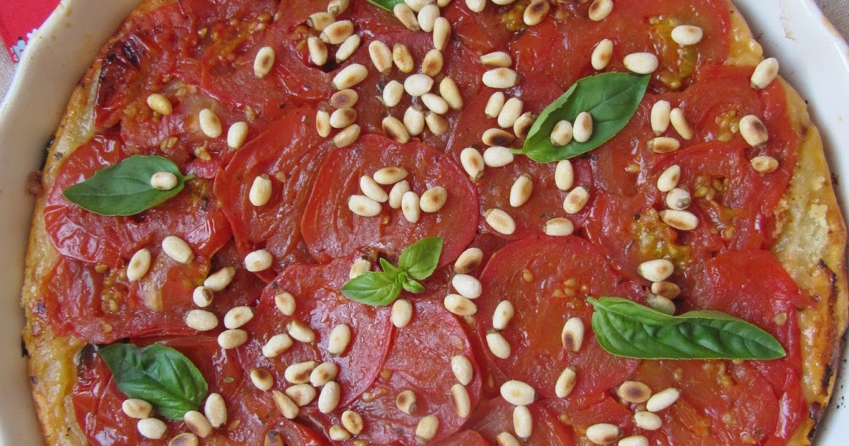 Tatin de tomates au parmesan 