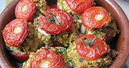 Tomates farcies au boulgour