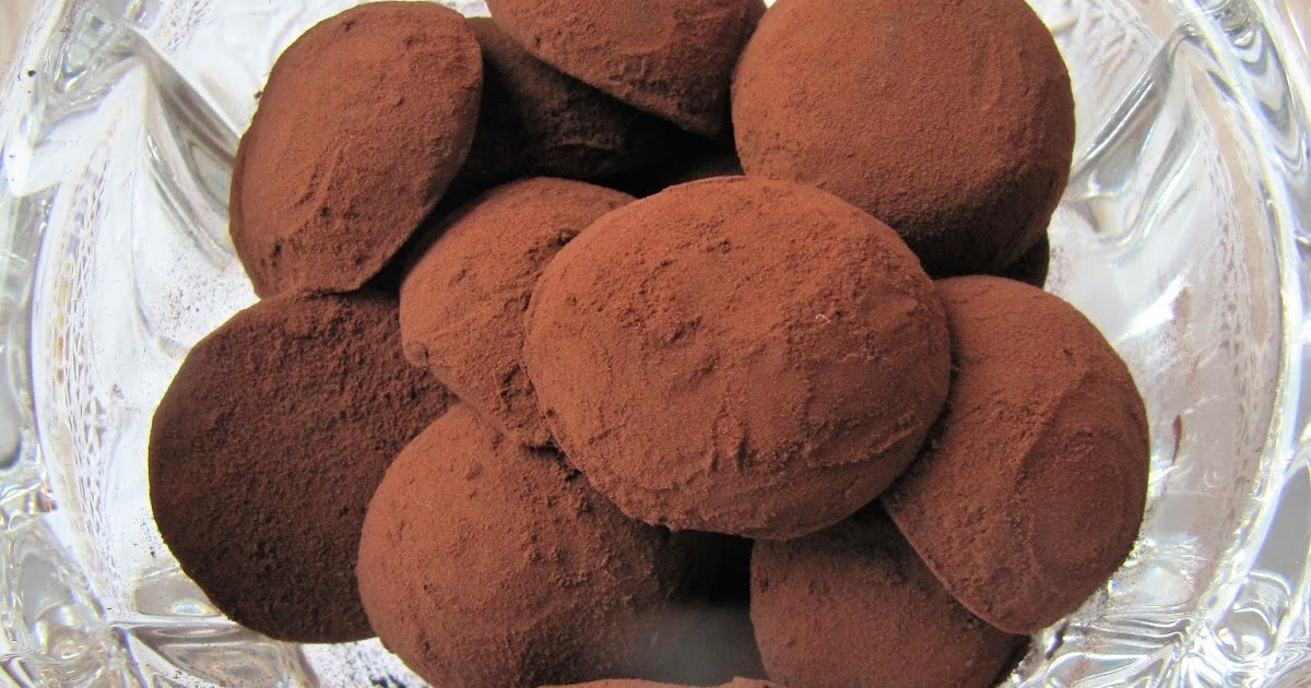 Truffes au chocolat 