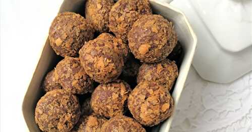 Truffes en chocolat 