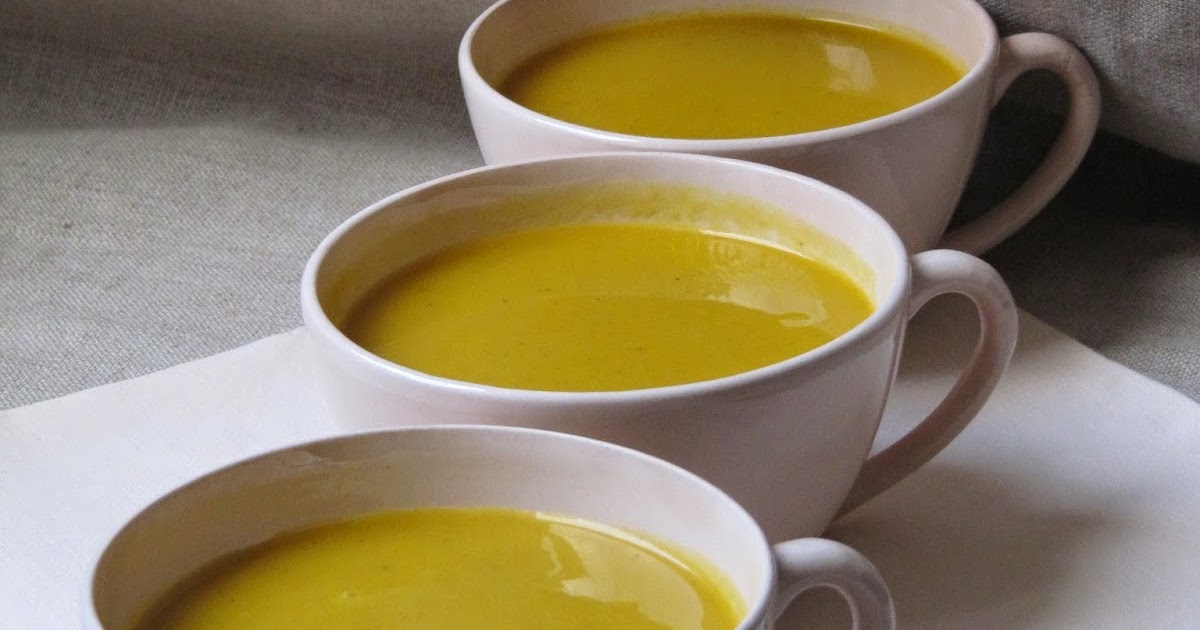 Velouté de potiron au lait de coco