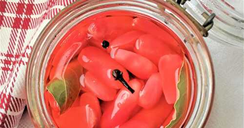 Pickles de radis au vinaigre 