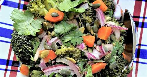 Salade de brocoli & carotte 