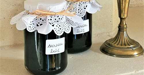 Confiture de baies de sureau noir