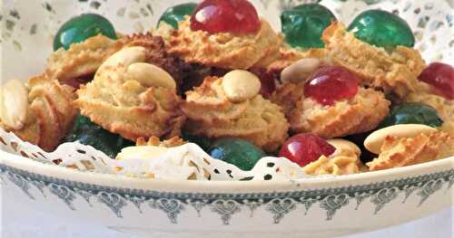 Petits fours en pâte d'amande