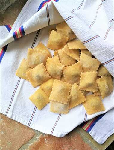 Raviolis au foie gras