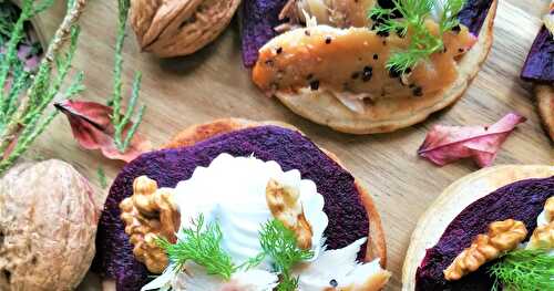 Blinis pour accompagner le cocktail de la Saint Valentin