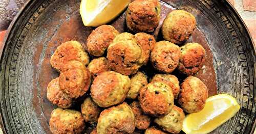 Boulettes de poulet aux pistaches