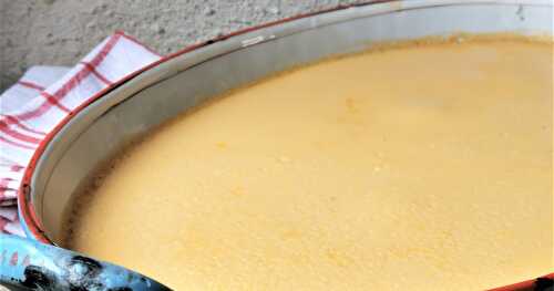 Crème caramel 