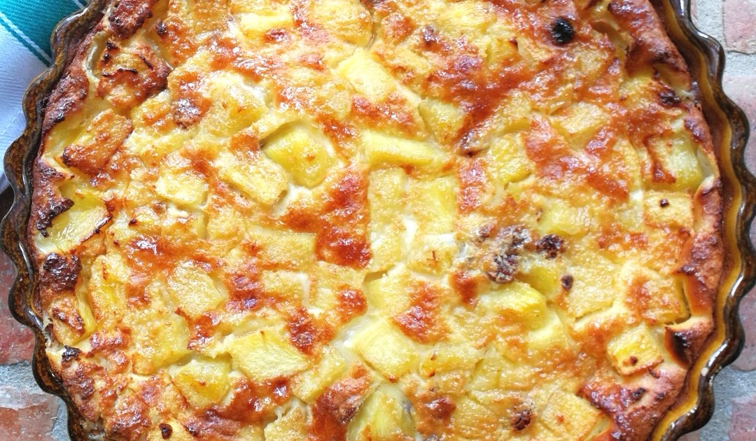 Clafoutis à l'ananas