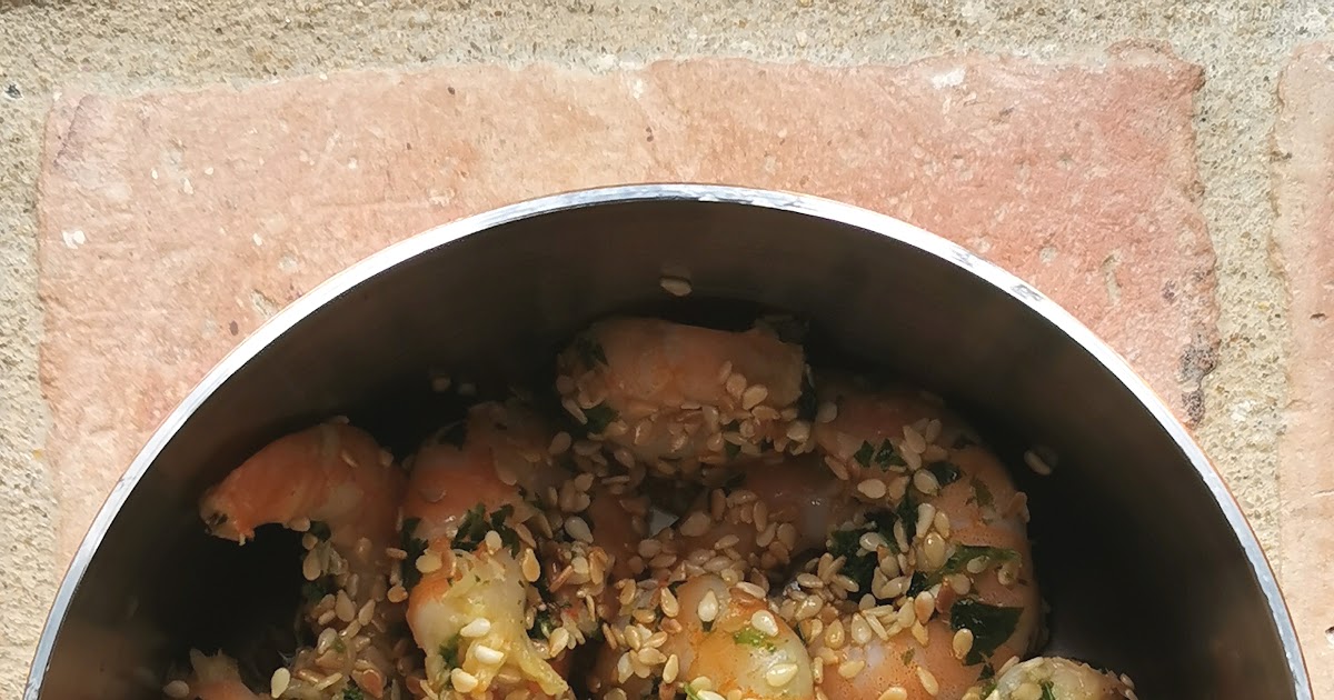 Crevettes persillade 