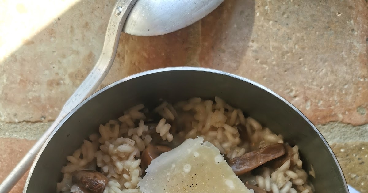 Risotto aux champignons & au pesto de sauge 