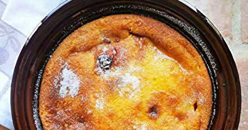 Clafoutis aux coings confits