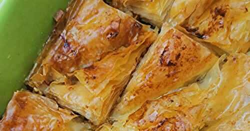 Baklava bulgare aux noix 