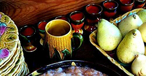 Compote de pomme, poire et coing