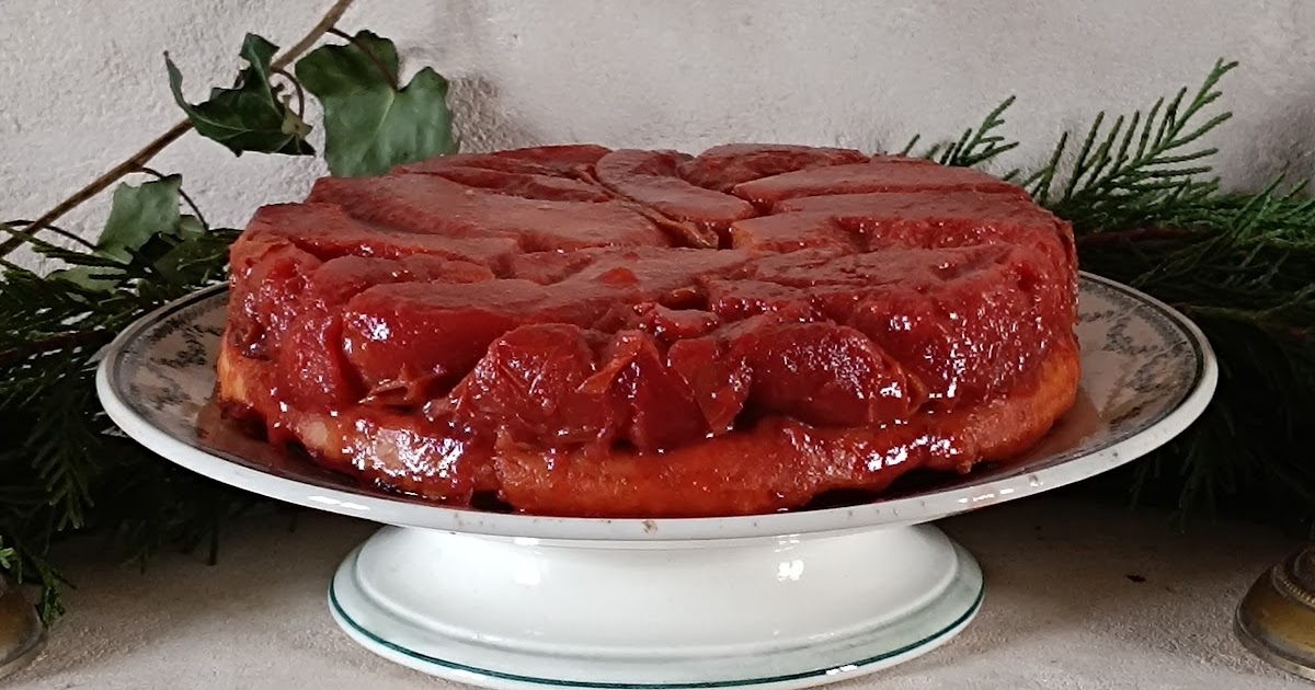 Tatin aux coings & Chantilly aux spéculos