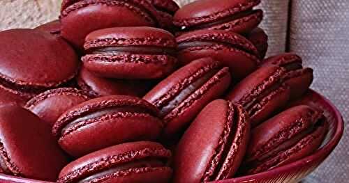 Macarons au chocolat 