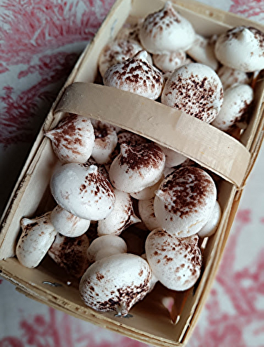 Champignons meringués 
