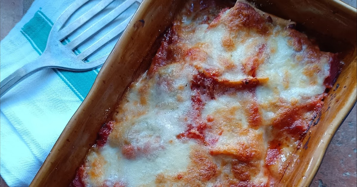 Gratin de raviolis à la tomate 